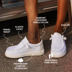 Wally Stretch Sox - Black/Yellow 13 Wally Stretch Sox - Black/Yellow -Heydude 250512 HEYDUDE Global StretchSox Onsite AltPDP 900x900 Wally 11