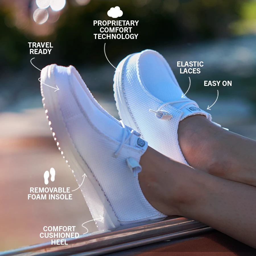 Wendy Stretch Sox - White 3 Wendy Stretch Sox - White - Image 3