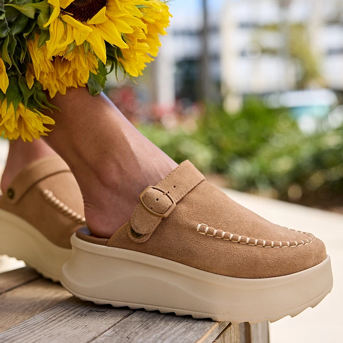 Delray Clog Suede - Tan 9 Delray Clog Suede - Tan - Image 9