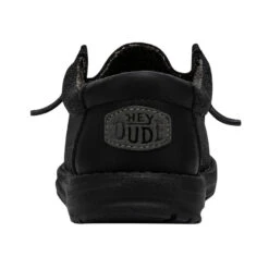 Wally Youth Basic - Black 10 Wally Youth Basic - Black -Heydude 40041 001 WALLY YOUTH BASIC BLACK LEFT 5