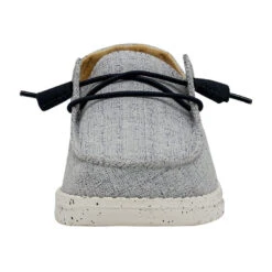 Wendy Chambray - White Light Blue -Heydude 40058 4ND WENDY CHAMBRAY WHITE BLUE LEFT 4