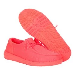 Wendy Funk Mono - Fiery Coral -Heydude 40065 79C WENDYFUNKMONO FIERYCORAL PAIR BOTTOM 1