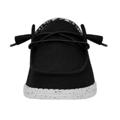 Wendy Wide - Black Odyssey 9 Wendy Wide - Black Odyssey -Heydude 40150 0YF WENDYBASICWIDE BLACKODYSSEY LEFTFRONT