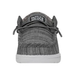 Wally Toddler Blend Linen - Stone -Heydude 40160 270 WALLYTODDLERBLENDLINEN STONE LEFTFRONT