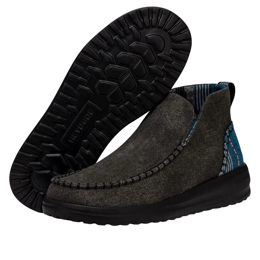 Denny Crafted Boot - Black/Black 3 Denny Crafted Boot - Black/Black - Image 3