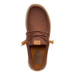 Wally Canvas - Brown 13 Wally Canvas - Brown -Heydude 40375 255 WALLYCANVAS BROWN TOP conversion1