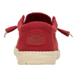 Wally Canvas - Chili 12 Wally Canvas - Chili -Heydude 40375 660 WALLYCANVAS CHILI BACK conversion1