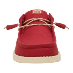 Wally Canvas - Chili 11 Wally Canvas - Chili -Heydude 40375 660 WALLYCANVAS CHILI FRONT conversion1