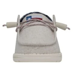 Wendy Texas Canvas - Off White -Heydude 40381 1LB WENDYTEXASCANVAS OFFWHITE LEFTFRONT
