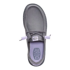 Wendy Canvas - Dark Grey -Heydude 40386 029 WENDYCANVAS DARKGREY TOP conversion1 caf4d6d5 bd61 4544 bc09 21ca17c4bb86