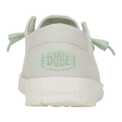 Wendy Canvas - Grey 12 Wendy Canvas - Grey -Heydude 40386 030 WENDYCANVAS GREY BACK conversion1