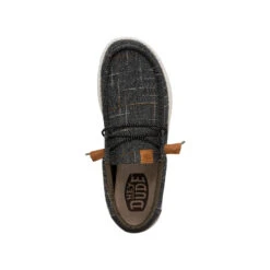 Wally Plaid - Grey -Heydude 40402 030 WALLYPLAID GREY RIGHTTOP conversion1