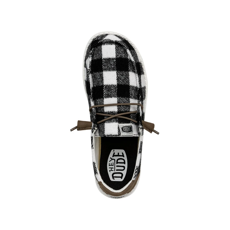 Wendy Buffalo Plaid - White And Black Plaid 6 Wendy Buffalo Plaid - White And Black Plaid - Image 6