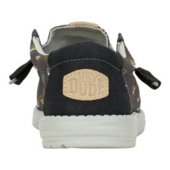 Wally Fish Lure - Black 12 Wally Fish Lure - Black -Heydude 40624 001 WALLYFISHLURE BLACK BACK conversion1