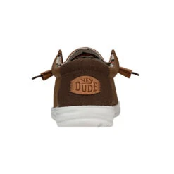 Wally Fish Lure - Tobacco Brown -Heydude 40624 2DM WALLYBATIK BROWN LEFTBACK