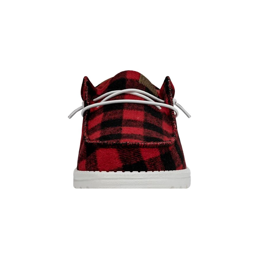 Wally Buffalo Plaid - Red And Black Plaid 4 Wally Buffalo Plaid - Red And Black Plaid - Image 4