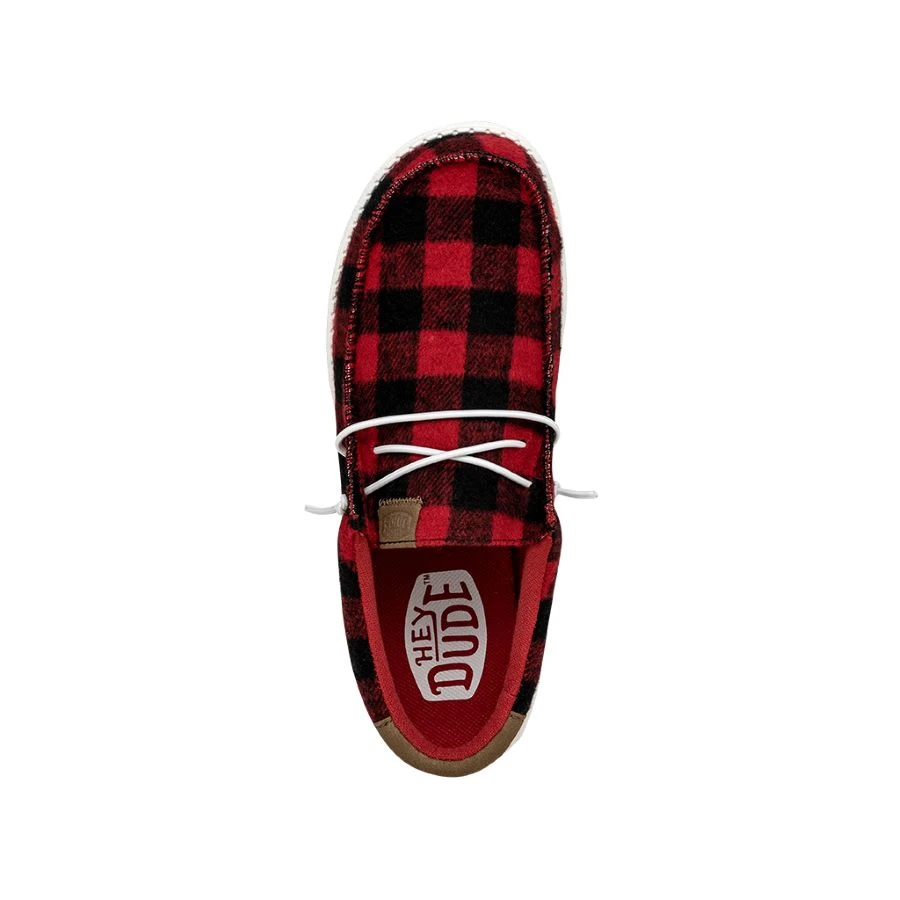 Wally Buffalo Plaid - Red And Black Plaid 6 Wally Buffalo Plaid - Red And Black Plaid - Image 6