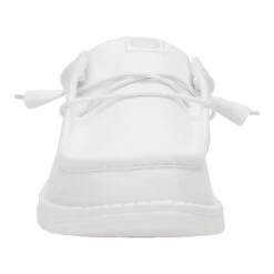 Wally Stretch Canvas Wide - White/White 10 Wally Stretch Canvas Wide - White/White -Heydude 40700 143 WALLYSTRETCHCANVAS WHITE WHITE FRONT d733767f e26f 4884 bca7 52f398cad7f2