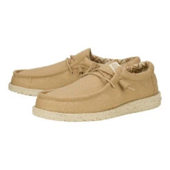 Wally Stretch Canvas - Tan -Heydude 40700 265 WALLY STRETCH CANVAS TAN LEFT PAIR