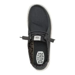 Wendy Stretch Canvas - Black -Heydude 40902 001 WENDYSTRETCHCANVAS BLACK TOP