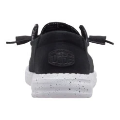 Wendy Stretch Canvas - Black Odyssey -Heydude 40902 0YF WENDYSTRETCHCANVAS BLACKODYSSEY BACK conversion1