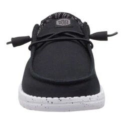 Wendy Stretch Canvas - Black Odyssey -Heydude 40902 0YF WENDYSTRETCHCANVAS BLACKODYSSEY FRONT conversion1