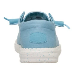 Wendy Stretch Canvas - Tourmaline Blue -Heydude 40902 4YJ WENDYSTRETCHCANVAS TOURMALINEBLUE BACK conversion1