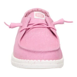 Wendy Stretch Canvas - Foxglove Pink 10 Wendy Stretch Canvas - Foxglove Pink -Heydude 40902 79S WENDYSTRETCHCANVAS FOXGLOVEPINK FRONT conversion1