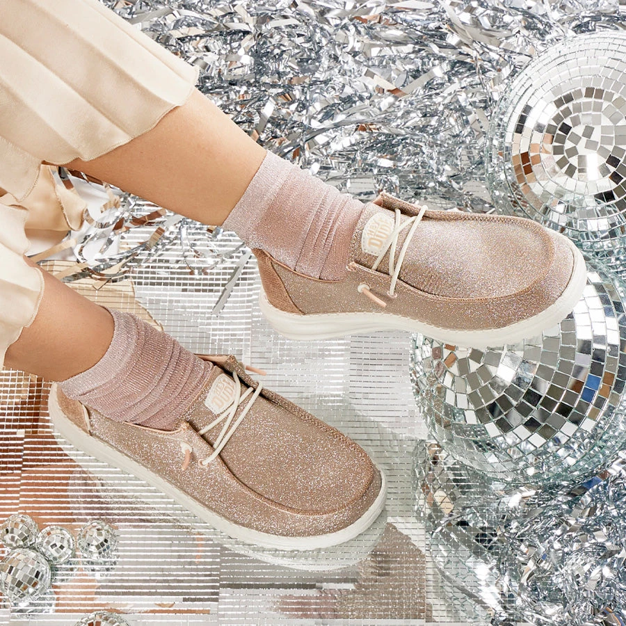 Wendy Metallic Sparkle - Rose Gold 2 Wendy Metallic Sparkle - Rose Gold - Image 2