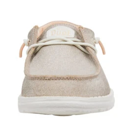 Wendy Metallic Sparkle - Rose Gold 11 Wendy Metallic Sparkle - Rose Gold -Heydude 41082 7D9 WENDY METALLIC SPARKLE ROSE GOLD LEFT FRONT conversion1