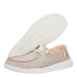 Wendy Metallic Sparkle - Rose Gold 10 Wendy Metallic Sparkle - Rose Gold -Heydude 41082 7D9 WENDY METALLIC SPARKLE ROSE GOLD PAIR BOTTOM conversion1