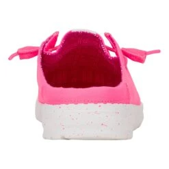 Wendy Slip Classic - Neon Pink 13 Wendy Slip Classic - Neon Pink -Heydude 41269 676 WENDYSLIPCLASSIC NEONPINK BACK