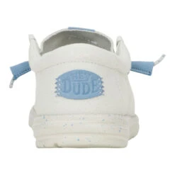 Wally Canvas Mono - Grey 12 Wally Canvas Mono - Grey -Heydude 41327 030 WALLYCANVASMONO GREY BACK