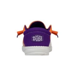 Men's Wally Tri Clemson - Clemson Orange/Purple -Heydude 41330 81E WALLYTRICLEMSON ORANGEPURPLE LEFTBACK 2