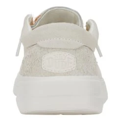 Wendy Comf Luxe - Ivory -Heydude 41865 105 WENDY X LUXE IVORY RIGHT BACK