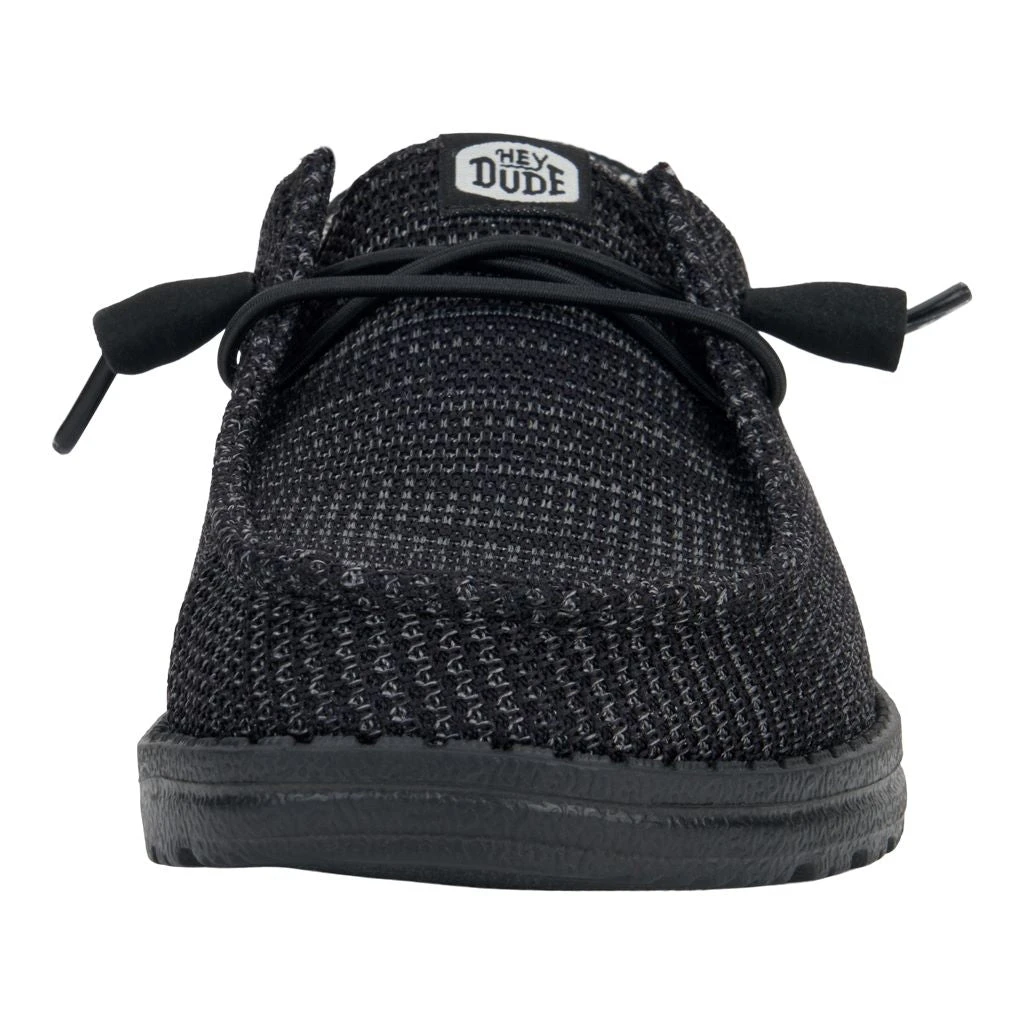 Wendy Stretch Sox - Black/Black 5 Wendy Stretch Sox - Black/Black - Image 5