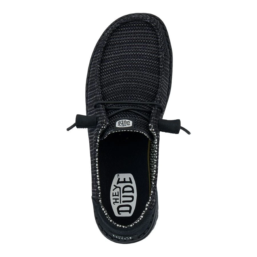 Wendy Stretch Sox - Black/Black 7 Wendy Stretch Sox - Black/Black - Image 7