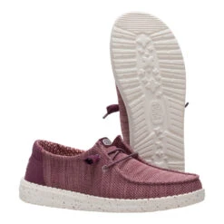 Wendy Stretch Sox - Burgundy 15 Wendy Stretch Sox - Burgundy -Heydude 41878 605 WENDYSTRETCHSOX BURGUNDY PAIR BOTTOM conversion1