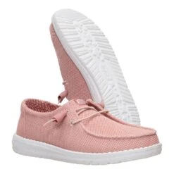 Wendy Stretch Sox - Dusty Pink 10 Wendy Stretch Sox - Dusty Pink -Heydude 41878 6VL WENDYSTRETCHSOX DUSTYPINK PAIR BOTTOM