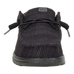 Wally Stretch Sox - Black/Black 14 Wally Stretch Sox - Black/Black -Heydude 41898 060 WALLYSTRETCHSOX BLACK FRONT