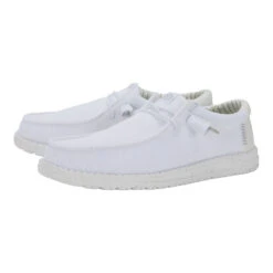 Wally Stretch Sox - White -Heydude 41898 100 WALLY STRETCH SOX WHITE LEFT PAIR