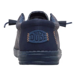 Wally Stretch Sox - Navy Blazer -Heydude 41898 4UC WALLYSTRETCHSOX NAVYBLAZER BACK conversion1