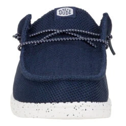 Wally Slip Varsity - Navy -Heydude 41935 410 WALLYSLIPVARSITY NAVY FRONT conversion1