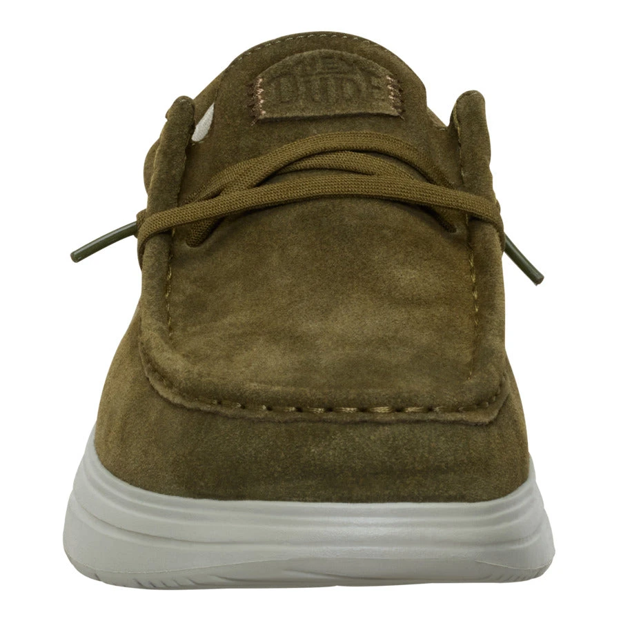 Wally Comf Suede - Dark Olive/Stone Grey 5 Wally Comf Suede - Dark Olive/Stone Grey - Image 5