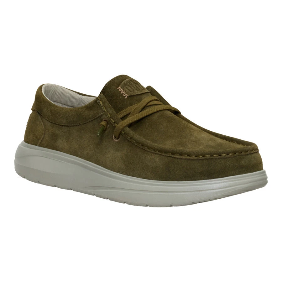 Wally Comf Suede - Dark Olive/Stone Grey 9 Wally Comf Suede - Dark Olive/Stone Grey - Image 9