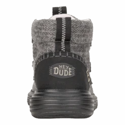 Reyes Heathered - Black 11 Reyes Heathered - Black -Heydude 42006 001 REYESHEATHERED BLACK BACK