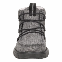 Reyes Heathered - Black 10 Reyes Heathered - Black -Heydude 42006 001 REYESHEATHERED BLACK FRONT