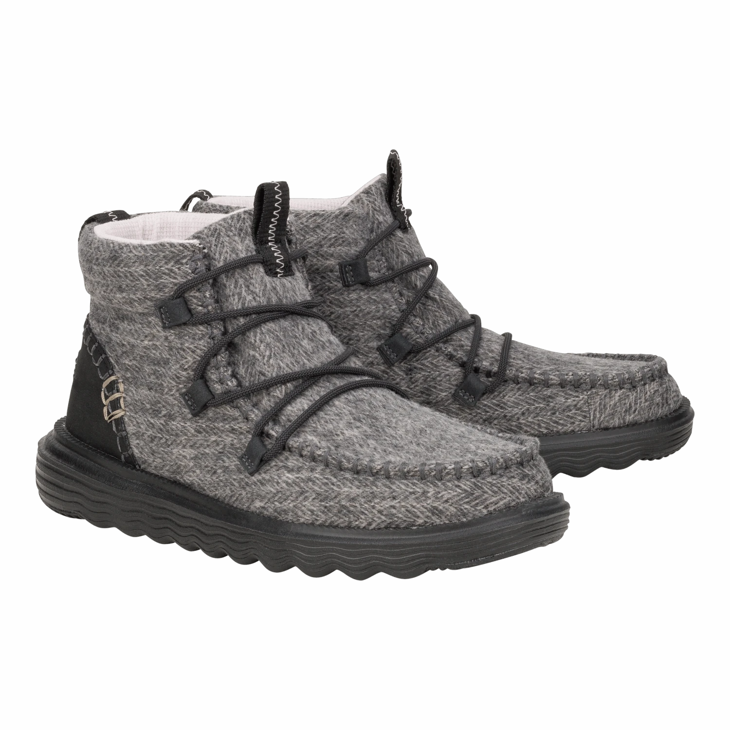 Reyes Heathered - Black 2 Reyes Heathered - Black - Image 2