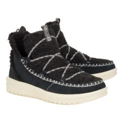 Camden Suede Cozy - Black -Heydude 42031 001 CAMDENSUEDECOZY BLACK PAIR conversion1 48f8dea9 f5e9 461d 953a 7b58c6a8b793