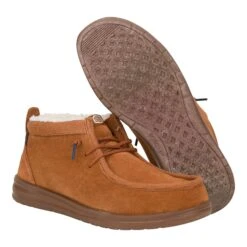 Wally Mid GripR Warmth - Brown -Heydude 42052 255 WALLYMIDGRIPRWARMTH BROWN PAIR BOTTOM